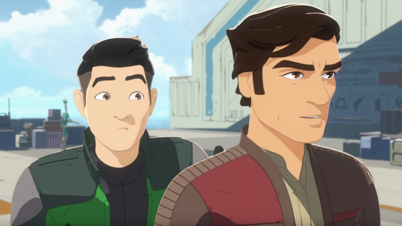 It’s still crazy that Oscar Isaac voices Poe on Resistance.